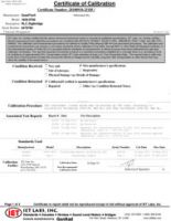 Certificado de calibración trazable NIST (ahora incluido)